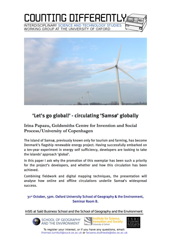 Counting Differently 31st October 2014 - Irina Papazu