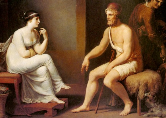 When at last Odysseus returns.